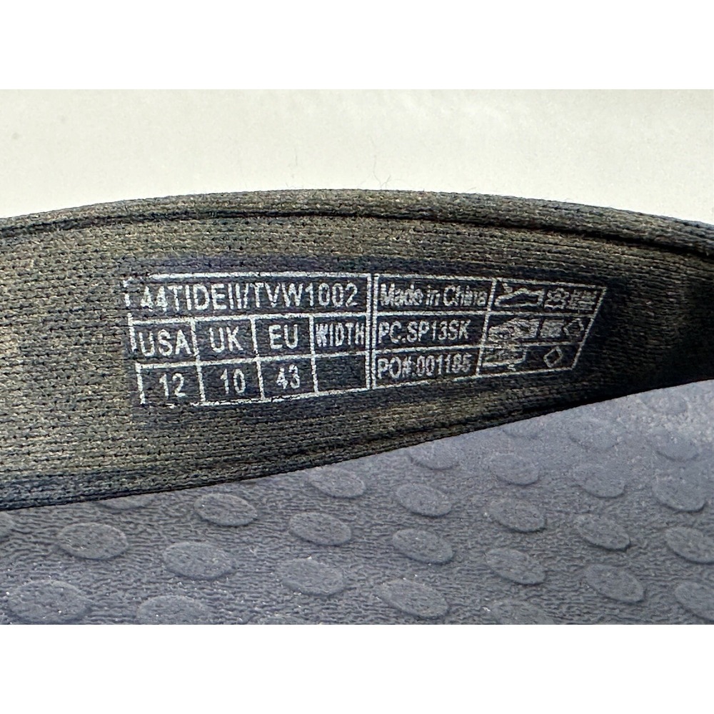 Vionic Tide II Blue Toe Post Sandal Flip Flop Womens Size 12 Arch Support Flat - Picture 9 of 9